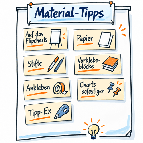 Flipchart: Materialtipps